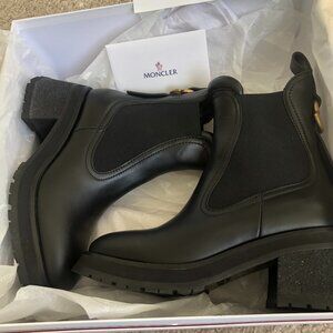 Moncler Gigi Lug Sole Chelsea Womens Boot